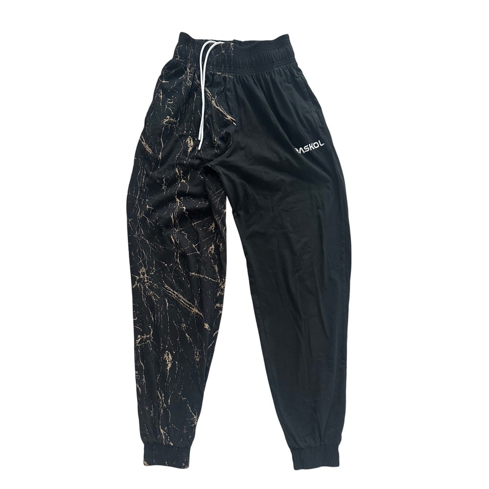 Raskol Dump Cover Pants/Joggers 2.0 Split Black Marble Limited Edition size XS